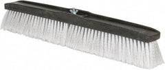 PRO-SOURCE - 24" General Purpose Polypropylene Push Broom - 3" Bristle Length, Plastic Block, Bolt-On Handle Connection, Handle Sold Separately - Top Tool & Supply