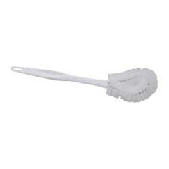 PRO-SOURCE - 17" OAL Toilet Bowl Brush - Polypropylene Bristles, 13" Plastic Handle, White - Top Tool & Supply