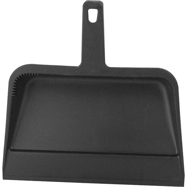 PRO-SOURCE - 12" Wide Handheld Dustpan - Plastic Body, 4-1/2" Plastic Handle - Top Tool & Supply