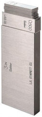 Starrett - 16" Square Steel Gage Block - Accuracy Grade 0 - Top Tool & Supply