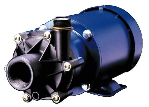 Finish Thompson - 7-1/2 HP, 135 Shut Off Feet, PVDF, Carbon and Viton Magnetic Drive Pump - 3 Phase - Top Tool & Supply