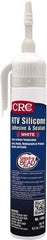 CRC - 8 oz Tube White RTV Silicone Gasket Sealant - -76 to 356°F Operating Temp, 24 hr Full Cure Time - Top Tool & Supply