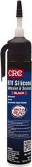 CRC - 8 oz Tube Black RTV Silicone Gasket Sealant - -30 to 450°F Operating Temp, 24 hr Full Cure Time - Top Tool & Supply