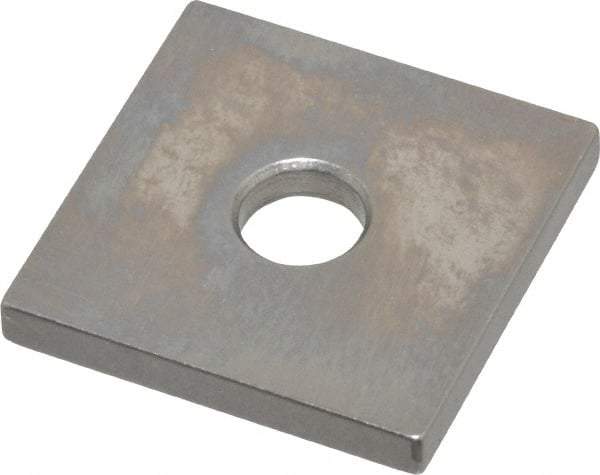 Mitutoyo - 0.12" Square Steel Gage Block - Accuracy Grade 0, Includes Certificate of Inspection - Top Tool & Supply