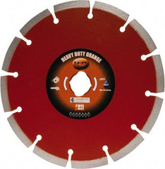 Core Cut - 7" Diam, 20mm Arbor Hole Diam, Wet & Dry Cut Saw Blade - Diamond-Tipped, Standard Round Arbor - Top Tool & Supply