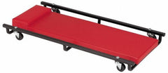 Whiteside - 570 Lb Capacity, 6 Wheel Creeper - Steel, 36" Long x 3-1/4" High x 17" Wide - Top Tool & Supply