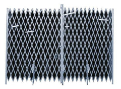 Illinois Engineered Products - 6' High x 14' Wide Bi-Parting Folding Gates - Steel - Top Tool & Supply