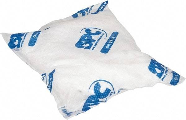 Brady SPC Sorbents - 9 Inch Long x 9 Inch Wide Sorbent Pillow - 19 Gallon Capacity, Oil Only - Top Tool & Supply