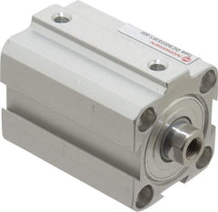 Norgren - 1" Stroke x 1" Bore Double Acting Air Cylinder - 10-32 Port, 1/4-28 Rod Thread, 145 Max psi, 23 to 176°F - Top Tool & Supply