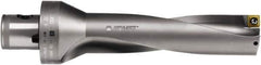 Komet - 3.425" Max Drill Depth, 3xD, 1-1/8" Diam, Indexable Insert Drill - 2 Inserts, ABS 50 Modular Connection Shank - Top Tool & Supply