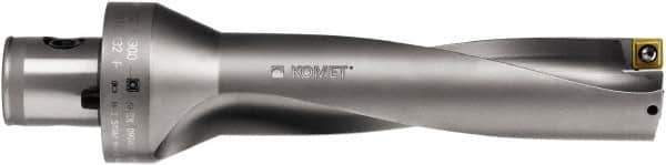 Komet - 168mm Max Drill Depth, 3xD, 56mm Diam, Indexable Insert Drill - 4 Inserts, ABS 80 Modular Connection Shank - Top Tool & Supply