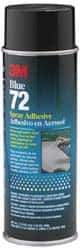 3M - 24 oz Aerosol Blue Spray Adhesive - Flammable, Series 72 - Top Tool & Supply