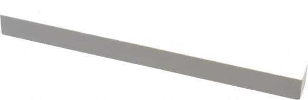 Norton - 900 Grit Aluminum Oxide Square Polishing Stone - Super Fine Grade, 1/2" Wide x 6" Long x 1/2" Thick - Top Tool & Supply