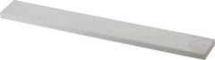 Norton - 100 Grit Aluminum Oxide Rectangular Polishing Stone - Fine Grade, 1" Wide x 8" Long x 1/4" Thick - Top Tool & Supply