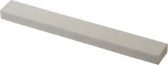 Norton - 100 Grit Aluminum Oxide Rectangular Polishing Stone - Fine Grade, 1" Wide x 8" Long x 1/2" Thick - Top Tool & Supply