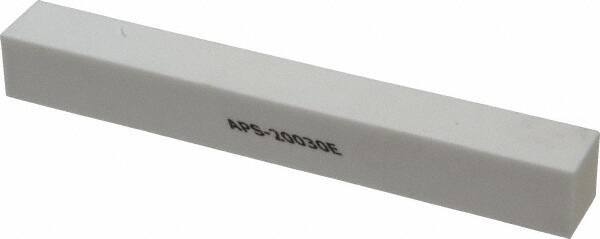 Norton - 100 Grit Aluminum Oxide Square Polishing Stone - Fine Grade, 1" Wide x 8" Long x 1" Thick - Top Tool & Supply