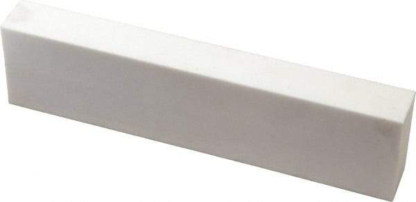 Norton - 100 Grit Aluminum Oxide Rectangular Polishing Stone - Fine Grade, 2" Wide x 8" Long x 1" Thick - Top Tool & Supply