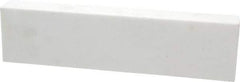 Norton - 120 Grit Aluminum Oxide Rectangular Polishing Stone - Fine Grade, 2" Wide x 8" Long x 1" Thick - Top Tool & Supply