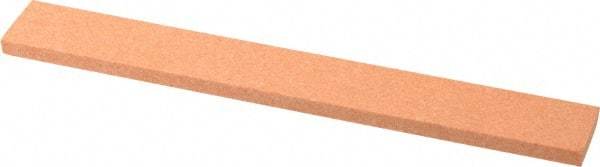 Norton - 150 Grit Aluminum Oxide Rectangular Polishing Stone - Very Fine Grade, 1" Wide x 8" Long x 1/4" Thick - Top Tool & Supply