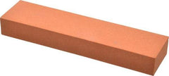 Norton - 150 Grit Aluminum Oxide Rectangular Polishing Stone - Very Fine Grade, 2" Wide x 8" Long x 1" Thick - Top Tool & Supply