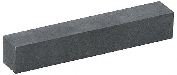 Value Collection - 220 Grit Silicon Carbide Rectangular Polishing Stone - Very Fine Grade, 1/4" Wide x 6" Long x 1/16" Thick - Top Tool & Supply