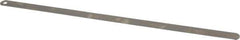 Starrett - 0.029 Inch Thick x 1/2 Inch Wide x 12 Inch Leaf Length, Parallel Feeler Gage - Tempered Steel - Top Tool & Supply