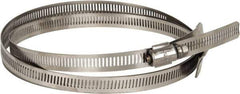 Hi-Tech Duravent - Stainless Steel Hose Clamp - 1/2" Wide x 0.02" Thick, 14" Hose, 13-1/4 to 14-3/4" Diam - Top Tool & Supply