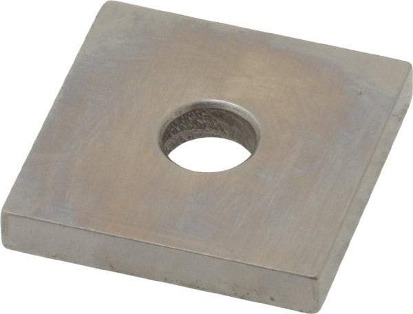 Mitutoyo - 0.15" Square Steel Gage Block - Accuracy Grade 0, Includes Certificate of Inspection - Top Tool & Supply