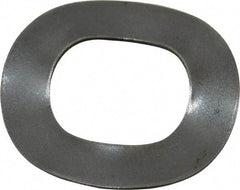 Made in USA - 7/16" Screw, 0.474" ID x 0.815" OD, Grade 1074-1095 Spring Steel Triple Wave Washer - 0.02" Thick, 0.07" Overall Height, 0.014" Deflection, 88.22 Lb at Deflection - Top Tool & Supply