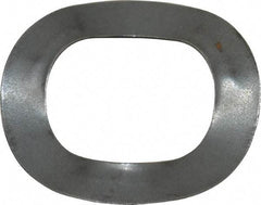 Made in USA - 5/8" Screw, 0.642" ID x 1" OD, Grade 1074-1095 Spring Steel Triple Wave Washer - 0.016" Thick, 0.105" Overall Height, 0.029" Deflection, 42.67 Lb at Deflection - Top Tool & Supply