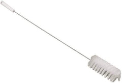 Vikan - 3" Diam Polyester Valve Brush - 34-1/4" OAL, 6-1/2" Head Length, Polypropylene & Stainless Steel Handle - Top Tool & Supply