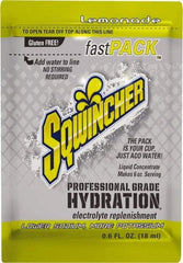 Sqwincher - 0.6 oz Pack Lemonade Activity Drink - Liquid Concentrate, Yields 6 oz - Top Tool & Supply