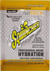 Sqwincher - 0.6 oz Pack Orange Activity Drink - Liquid Concentrate, Yields 6 oz - Top Tool & Supply