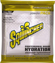 Sqwincher - 47.66 oz Pack Lemonade Activity Drink - Powdered, Yields 5 Gal - Top Tool & Supply