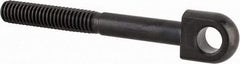 Gibraltar - 5/16-18, 1-3/8" Thread Length, 5/16" Hole Diam, Steel, Swing Bolt - Black Oxide Finish, Grade 1045, 3/8" Head Thickness, 3" Hole Center to End - Top Tool & Supply