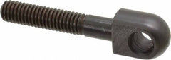 Gibraltar - 3/8-16, 1-3/8" Thread Length, 3/8" Hole Diam, Steel, Swing Bolt - Black Oxide Finish, Grade 1045, 1/2" Head Thickness, 2-1/2" Hole Center to End - Top Tool & Supply