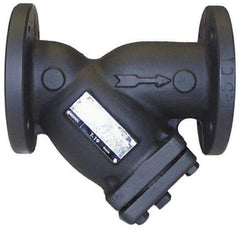 Legend Valve - 8" Pipe, Flanged Ends, Cast Iron Y-Strainer - 200 psi WOG Rating, 150 psi WSP Rating - Top Tool & Supply