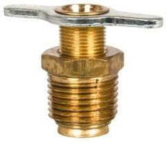 Eaton - Steel External Seat Drain Cock & Shutoff Valve - 1/2 Thread, 150 Max psi - Top Tool & Supply