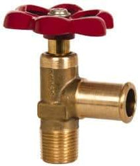 Eaton - 5/8" Pipe, Steel Shutoff Drain Cock & Shutoff Valve - 3/8 Thread, 150 Max psi - Top Tool & Supply