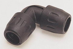 Transair - 1-1/2" ID, Air Hose 90° Union Elbow - 232 Max psi, 4-3/16" Long, Plastic - Top Tool & Supply