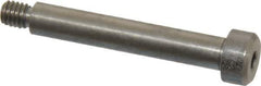 Made in USA - 5mm Shoulder Diam x 30mm Shoulder Length, M4x0.7 Metric Coarse, Hex Socket Shoulder Screw - 303, 18-8 Stainless Steel, Uncoated, 4mm Head Height x 8mm Head Diam - Top Tool & Supply