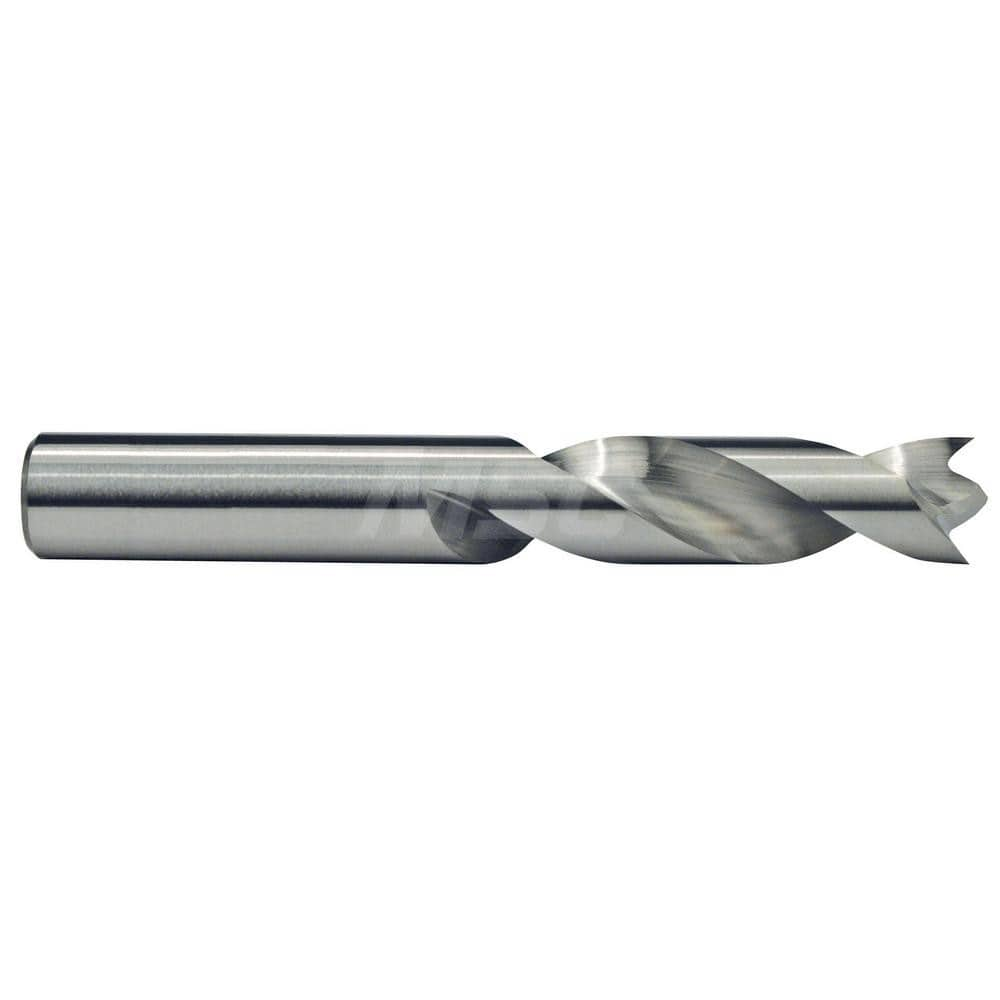 Screw Machine Length Drill Bit: 0.185″ Dia, Solid Carbide Bright/Uncoated, Right Hand Cut, Spiral Flute, Straight-Cylindrical Shank, Series 207