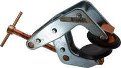 Kant Twist - 800 Lb, 1-3/4" Max Opening, 1-1/8" Open Throat Depth, 1-1/4" Closed Throat Depth, Cantilever Clamp - High Tensile Steel Jaw, T-Handle, 3-1/2" OAL, 3-1/4" Max Width - Top Tool & Supply