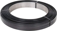 Made in USA - 2,478' Long x 5/8" Wide, Oscillated Coil Steel Strapping - 1,460 Lb Capacity, 0.02" Thick - Top Tool & Supply