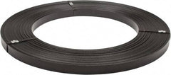 Made in USA - 851' Long x 1-1/4" Wide, Ribbon Wound Coil Steel Strapping - 5,250 Lb Capacity, 0.029" Thick - Top Tool & Supply