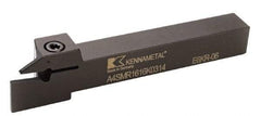 Kennametal - 0.5512" Max Depth of Cut, 3mm Min Groove Width, 125mm OAL, Right Hand Indexable Grooving Cutoff Toolholder - 16mm Shank Height x 16mm Shank Width, A4..03.. Insert Style, A4SM Toolholder Style, Series A4 - Top Tool & Supply