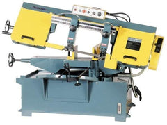 Enco - 10 x 16" Max Capacity, Manual Step Pulley Horizontal Bandsaw - 220/440 Volts, 2 hp, 3 Phase - Top Tool & Supply