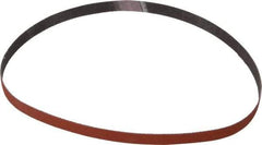 3M - 1/2" Wide x 24" OAL, 120 Grit, Ceramic Abrasive Belt - Ceramic, Fine, Coated, YF Weighted Cloth Backing, Wet/Dry, Series 777F - Top Tool & Supply