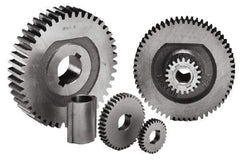 Boston Gear - 20 Pitch, 1.2" Pitch Diam, 1.3" OD, 24 Tooth Spur Gear - 3/8" Face Width, 5/8" Bore Diam, 14.5° Pressure Angle, Steel - Top Tool & Supply
