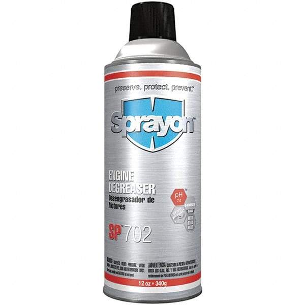 Sprayon - Engine Cleaner/Degreaser - 16 oz Aerosol Can - Top Tool & Supply